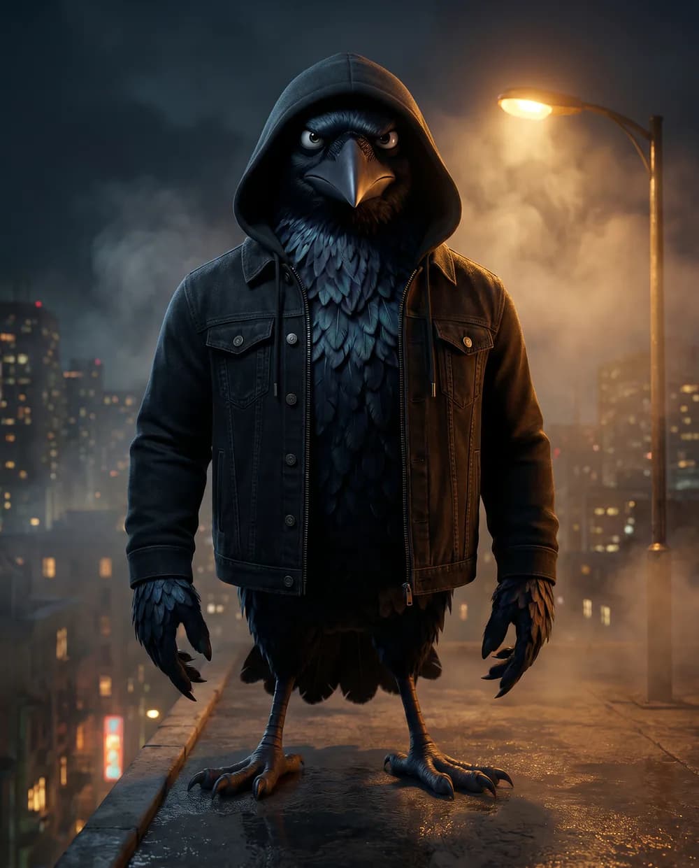 retrato de CROW
