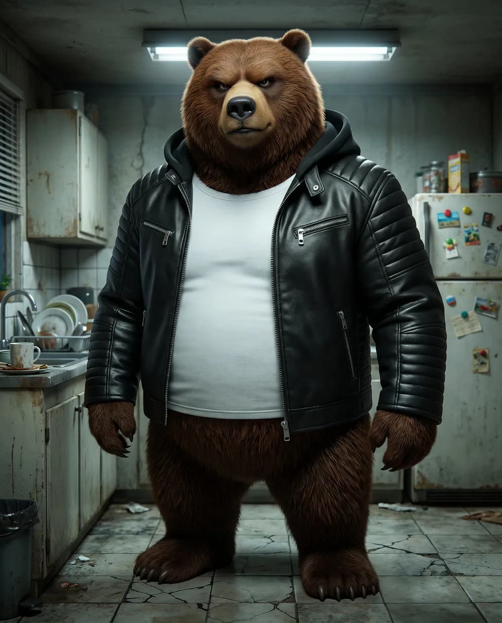 retrato de GRIZZ LEE