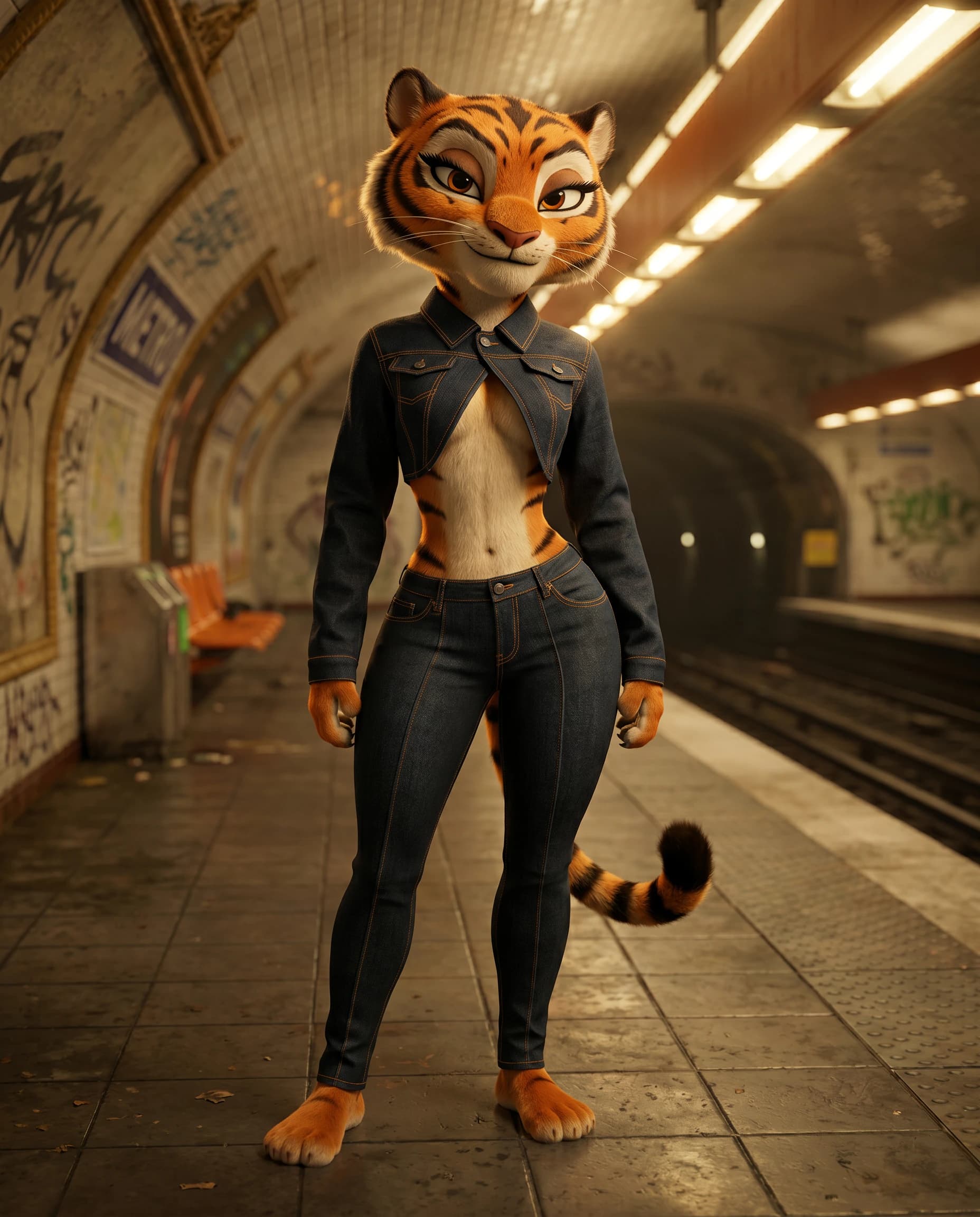 retrato de TIGRA WHITE