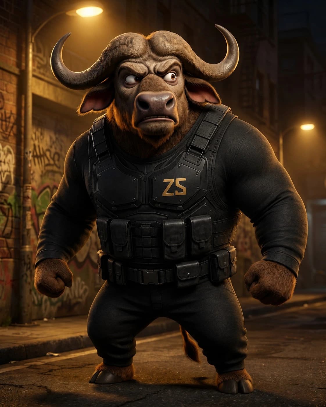 retrato de BUFFALO